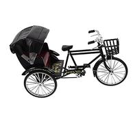 Cpolebev Poupée Rétro Moto Modèle Fer Décoratif Vélo Classique Vélo Sculpture Antique Véhicule Collection Vintage Rétro Maison Ameublement