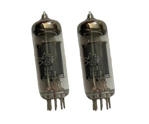 Cpolebev pour 6AK5/pour 6AK5W/6Zh1P/6J1/6J1P/EF95 Remplacement 2 Pièces 6A2 Tubes à Vide Valve Tube Électronique Mise à Niveau Paire Amplificateur