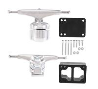 Cpolebev pour Patin de Surf Support 6 Trous Base 6.25 Pouces Camions Planche à roulettes de Surf Camions Adaptateur ArrièRe Camions, 1