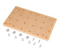 Cpolebev Pour Routeur CNC 3018, Panneau de Découpe MDF Compatible - 300 X 180 X 12 Mm, Trou M6 (6 Mm) avec Vis pour Machine CNC 3018 PRO MAX