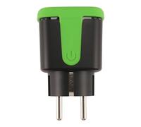 Cpolebev Prise Intelligente ExtéRieure, Prise Intelligente à TéLéCommande WiFi 16A avec Fonction de Surveillance de L'Alimentation, pour Prise Tuya Smart Life EU