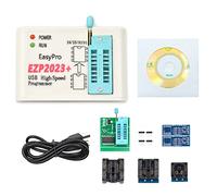 Cpolebev Programmateur USB SPI Flash Haute Vitesse EZP2023 Programmeur Blanc Compilateur EZP2023 Prise en Charge 24/25/93/95 EEPROM 25 Flash Bios Chip