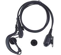 Cpolebev PTT Casque MIC Ecouteur pour HYT TC-500 TC-518 TC-580 TC-446S TC-600 TC-610 TC-620 TC-618 TC-700 Talkie-walkie