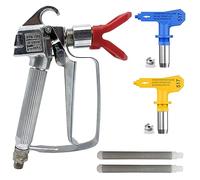 Cpolebev PulvéRisateur de Peinture Sans Air 3600 PSI avec Protection de Buse de SièGe de Buse et Filtre pour Accessoires de PulvéRisateur de Peinture Sans Air