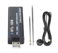 Cpolebev Récepteur Radio à Ondes Courtes et Bande Aéronautique avec Récepteur Aviation, comme Indiqué, Récepteur USB RTL-SDR Multifonction Pratique