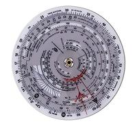 Cpolebev Règle à Calcul Circulaire, Traceur D'Aviation, Ordinateur de Vol E6B-R, Utilisé dans la Formation au Vol D'Aviation, 1 Pièces