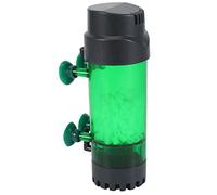Cpolebev RéServoir de Poissons D'Aquarium Filtre à Lit Mobile Fluidisé Filtre à MéDia à Bulles avec Filtre à Pierre à Air et ÉPonge LH-300