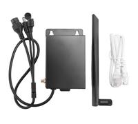 Cpolebev Routeur WiFi 4G LTE ExtéRieur avec Emplacement pour Carte SIM Alimentation sans éTanche du Port CPE RJ45 pour CaméRa IP