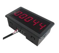 Cpolebev RS5135 Compteur Électronique à 5 Chiffres DC12-24V 0-99999 Affichage LED Numérique Panneau Totalisateur