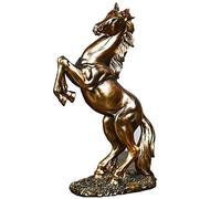 Cpolebev Sculpture d'art, DéCoration de Cheval Volant de Style EuropéEn, Cadeaux D'Ouverture de Pendaison de CréMaillèRe Cuivre