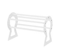 Cpolebev Support de Bandeau, Organisateur de Bandeau Transparent, PréSentoir de Cerceau de Cheveux en Acrylique, Support de Rangement de Bandeau pour Femmes et Filles