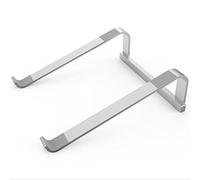 Cpolebev Support de Bureau pour Ordinateur Portable Support Stable Support de Bureau Ergonomique pour Ordinateur Portable Support de Refroidissement pour Ordinateur Portable en Aluminium (Argent)