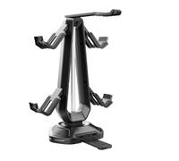 Cpolebev Support de Casque de avec Éclairage RVB, Deux Ports de Charge USB, Support de Bureau Multifonctionnel pour Manette de