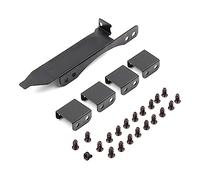 Cpolebev Support de Fente PCI pour Rack à 3 Ventilateurs pour Carte Vidéo avec Support Kit de Support de Ventilateur 90MM/120MM Support de Ventilateur