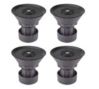 Cpolebev Support de Machine à Laver Coussins de Pied de Machine à Laver Anti-Vibrations RéGlables en Hauteur pour Laveuse et SéCheuse
