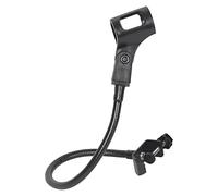 Cpolebev Support de Microphone à Col de Cygne Support de Microphone à Col de Cygne Flexible à 360 Degrés Support de Bras de Micro de Bureau Réglable avec Clip