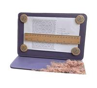 Cpolebev Support de Tableau Outil de Tricot, Accessoires D'Outils de Tricot, Support de Tableau, Support de Motif de Tricot, Support de Motif de Crochet Violet