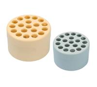 Cpolebev Support de Tige D'Ikebana en Spirale avec Bouchon de Bouteille, Support de Tige D'Arrosage pour Vases, Support de Tige de Fleur A 2 Pièces