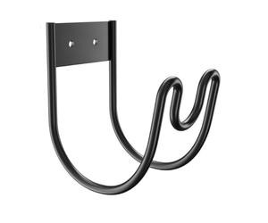 Cpolebev Support en Métal pour Tuyau D'Arrosage - Support Mural pour Tuyau D'Arrosage - Support pour Rallonges de Tuyau D'Arrosage et Tuyau D'Aspirateur