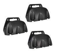 Cpolebev Support Mural pour Tuyau D'Irrigation de Jardin, Support en Plastique pour, Support de Rangement pour Tuyau D'Arrosage, Support D'Enveloppe de Tuyau Noir