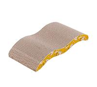 Cpolebev Tampon à Gratter en Carton pour Chat avec Textures à Gratter de Qualité SupéRieure, Tampon à Gratter pour Chat