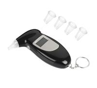 Cpolebev Testeur D'Alcoolémie, Détecteur D'Alcool de Type Coup Monté Portable, Testeur D'Alcool avec Écran LCD Numérique, Installation Facile, Facile à Utiliser