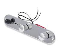 Cpolebev TL Circuit Imprimé pour Guitare Électrique Kit de Circuit Imprimé pour Guitare Électrique Assemblage de Tableau de Commande à 3 Voies pour Tele - Sans Prises