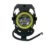 Cpolebev U7 Scooter Électrique LED Projecteur Highlight Clignotant Angel Eyes Moto LED Lumière pour Scooter Électrique Remodeler Facile à Installer Facile à Utiliser D