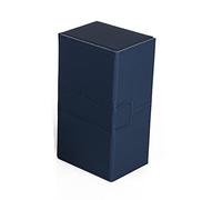 Cpolebev Ultra 200 + Cartes Coffre de Pont PU Cuir Jeux de SociéTé Cartes ÉTui de Pont pour Magicalalal les Cartes MGT//Jeux de Rassemblement, Bleu