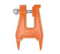 Cpolebev Vise de Serrage Compacte pour Tronçonneuse, Design Portable, Bonne Fixité pour L'Abattage.