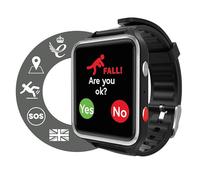 CPR Guardian - Alarme de chute pour personnes âgées - Détection discrète - Alerte automatique - Bouton SOS - Appel bidirectionnel