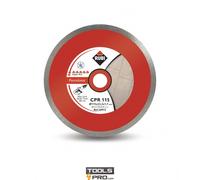 Disque diamant pour grès porcelaine jante continue 115 mm x 22,2 mm CPR-115 SUPERPRO Rubi G