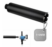 CPROSP 1¼" Couronne Diamant pour Carotteuse 110mm, Length 420 mm, Forage à sec et Humide Trépan Diamant pour Concrete, Reinforced Concrete, Masonry and Stone