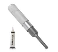 CPROSP Adaptateur SDS PLUS vers SDS Max 200mm*30mm, Rallonge SDS avec Graisse, pour Prolonger la Longueur de Travail des Forets, Connecteur pour Marteaux-Piqueurs et Outils