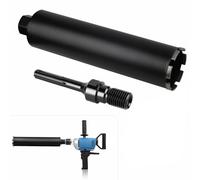 CPROSP Couronne Diamant Ø 110mm 1¼" UNC avec Adaptateur SDS MAX, L 420mm, Carotteuse pour le Carottage Dans le Béton, le Béton Armé, la Maçonnerie et la Pierre