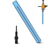 CPROSP Couronne Diamant pour Carotteuse Ø 62mm L 460mm, Carotte avec Adaptateur SDS PLUS 1 1/4, pour le Carottage Dans le Béton, le Béton Armé, la Maçonnerie et la Pierre