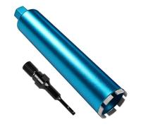 CPROSP Couronne Diamant pour Carotteuse Ø82mm avec Adaptateur SDS PLUS | Soudée par Faisceau Laser, 1¼" UNC, L450mm, Forage à Humide, Trépan pour Percer Dans le Béton, Maçonnerie et Pierre
