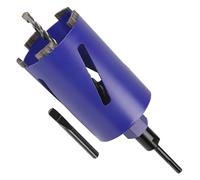 CPROSP M22 Couronne Diamant pour Carroteuse Ø102mm L200mm, Couronne avec Adaptateur SDS PLUS et Foret de Centrage, pour Carotteuse Beton, Granit, Maçonnerie et la Pierre