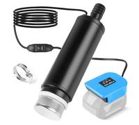 CPROSP Pompe Submersible Compatible avec Batterie Bosch GBA 18V (Batterie non incluse), 30L/min, Pompe de Transfert, Pompe Submersible Portable, pour Piscine, Jardin, Aquarium, étangs, Camping