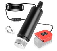 CPROSP Pompe Submersible Compatible avec Batterie Einhell 18V (Batterie non incluse), 30L/min, Pompe de Transfert, Pompe Submersible Portable, pour Piscine, Jardin, Aquarium, étangs, Camping