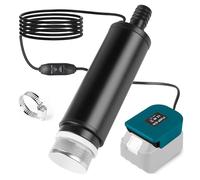 CPROSP Pompe Submersible Compatible avec Batterie Makita 18V (Batterie non incluse), 30L/min, Pompe de Transfert, Pompe Submersible Portable, pour Piscine, Jardin, Aquarium, étangs, Camping