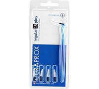 Cps 15 Regular Plus Interdental Brush Set-Black,For Large Interdental SpacesIncludes 5 Brushes With Uhs 451 HolderSwiss Made