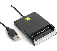 CPS Card Reader (Healthcare Professional Card) PC SC Card Vitale Monofent, Compatible with All Plug and Play Software ¿ USB A ¿ Compatible with Windows/Mac