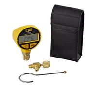 CPS VG200 Jauge à vide numérique | Calibration NIST pour plus de précision | Résiste à une pression de 400 psi, écran LCD à 5 chiffres facile à lire | Parfait pour les tests sous vide dans les