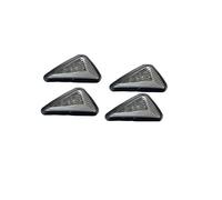 CPTDE Indicateurs LED Clignotant LED Triangulaire Pour Moto | Clignotant LED Triangulaire Pour Moto, Indicateur Universel 12V, 10mm, Blanc, Rouge, Bleu, Ambre, DRL