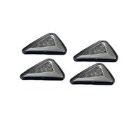 CPTDE Indicateurs LED Clignotant LED Triangulaire Pour Moto | Clignotant LED Triangulaire Pour Moto, Indicateur Universel 12V, 10mm, Blanc, Rouge, Bleu, Ambre, DRL