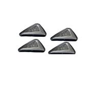 CPTDE Indicateurs LED Clignotant LED Triangulaire Pour Moto | Clignotant LED Triangulaire Pour Moto, Indicateur Universel 12V, 10mm, Blanc, Rouge, Bleu, Ambre, DRL