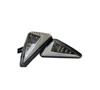 CPTDE Indicateurs LED Clignotant LED Triangulaire Pour Moto | Clignotant LED Triangulaire Pour Moto, Indicateur Universel 12V, 10mm, Blanc, Rouge, Bleu, Ambre, DRL
