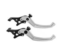 CPTDE Levier frein clutch Levier de frein à disque double universel pour moto, taille réglable, en aluminium, accessoires modification