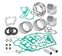 CPTDE segment cylindre piston Kit De Reconstruction D'extrémité Moteur, Joint D'étanchéité Segment Piston Pour Mule 2500 2510 2520 3000 3010 3020 4000 4010 Pour Trans KAF620